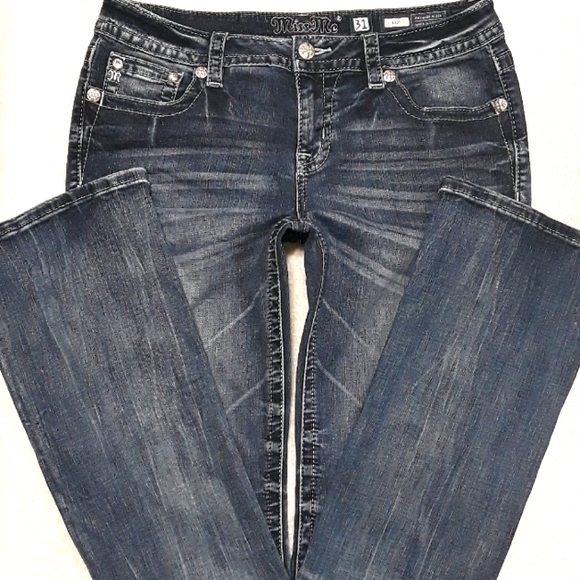 Miss Me Bootcut Jeans. Women's Size: Waist 31x34 Inseam. - Picture 2 of 10